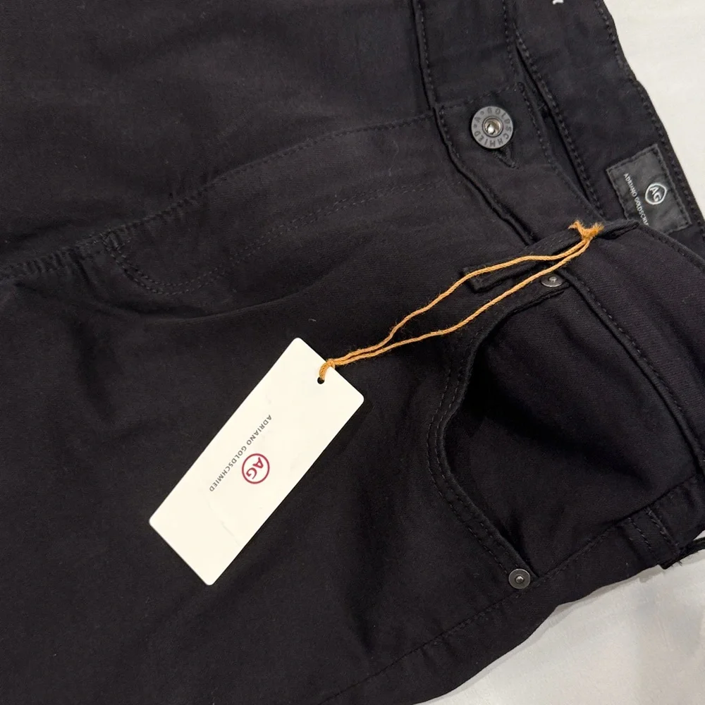 NWT AG Adriano Goldschmied The Farrah Skinny Jeans—Black 31R - Picture 5 of 14